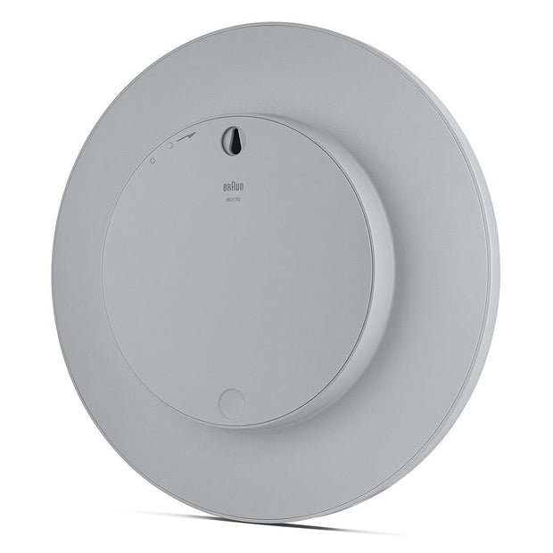 BC17 Braun classic large analogue wall clock - grey