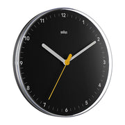 BC26 Braun analogue wall clock - black