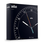 BC17 Braun x Paul Smith limited edition classic large analogue wall clock - black