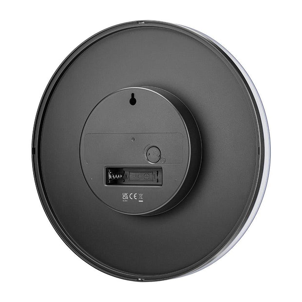 BC26 Braun analogue wall clock - black